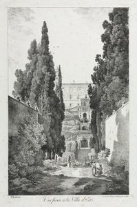 Uitzicht op Villa d