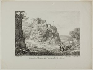 Uitzicht op de Weg van Cascatelles naar Tivoli