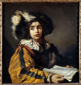 De jonge zanger