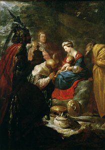 De aanbidding der wijzen, c.1619