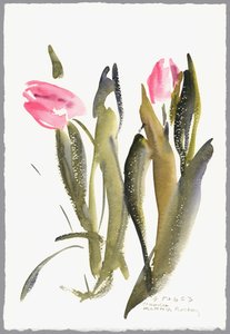 Tulpen, 2003 door Claudia Hutchins Puechavy