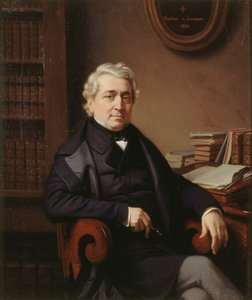 Portret van Thomas-Marie-François Sauvage 1794-1877, 1850 door Claudius Lavergne
