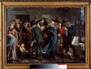 De staart heeft slagerij door Clément Auguste Andrieux