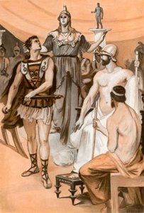 Illustratie voor de Ilias van Homerus door Clement Goutier