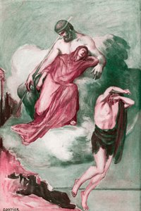 Illustratie voor de Ilias door Homerus door Clement Goutier