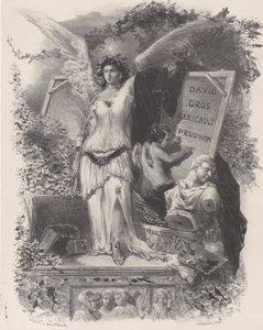 Hedendaagse kunstenaars, ca. 1847