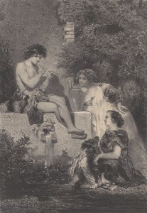 De fontein, ca. 1830-70