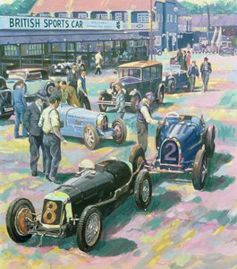 Brooklands Hoogtijdagen door Clive Metcalfe