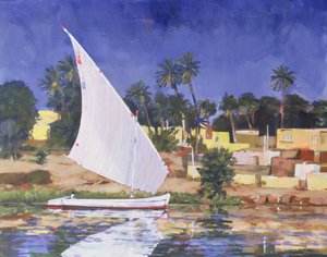 Egypte Blauw