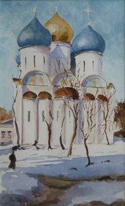 Zagorsk, 2008 (watercolor)