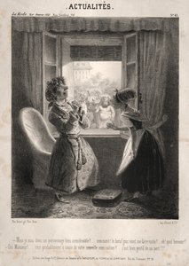 Actualités: ---Mais je suis donc un personnage bien considerable? door Clémente Pruche