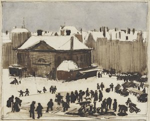 Stadsplein door Coen Metzelaar