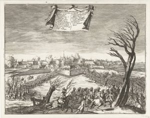 Bestorming en verovering van Coevorden op 30 december 1672 door Coenraet Decker