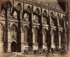 Zuidzijde Beverley Minster, 1860