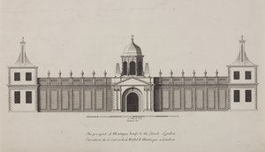 British Museum, Holborn, c.1750 door Colen Campbell