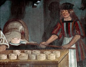 De bakkerswinkel, (detail) door Colin Maestro