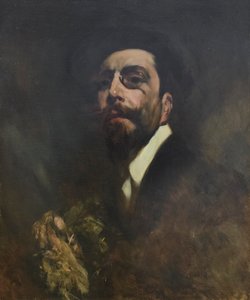 Zelfportret door Columbano Bordalo Pinheiro