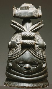 Mende helm masker