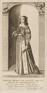 Conrad Buno - Sibylle Ursula, prinses van Brunswijk-Lüneburg door Conrad Buno