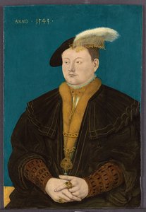 Portret van Friedrich Magnus I von Solms-Laubach, 1543