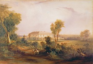 Camden Park House, huis van John MacArthur (1767-1834), 1843