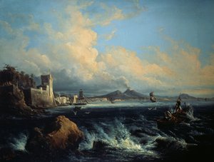 Napels gezien vanaf Posillipo