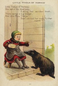 Kinderliedje: Kleine Tradja Uit Noorwegen door Constance Haslewood