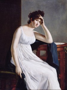 Zelfportret, 1800s door Constance Mayer