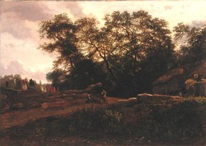 De rand van het bos, late jaren 1830