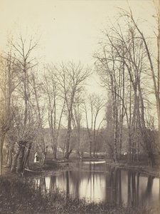 Etang et Fermiere Pool en boerin, ca. 1865 door Constant Alexandre Famin