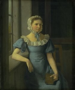 De Oudste Zus van de Kunstenaar door Constantin Hansen