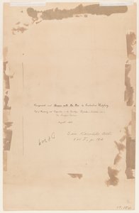 Inscriptie van de kunstenaar, 1865 door Constantine Hertzberg