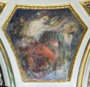 Kardinale Deugden, detail door Constantino Brumidi