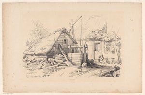 Boerderij met waterput