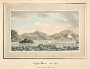 Baai van Maran, Martinique, illustratie uit 