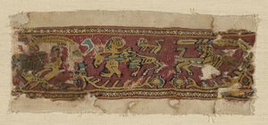 Fragment van een grens door Coptic