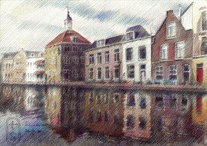 Charmant Nederlands gracht