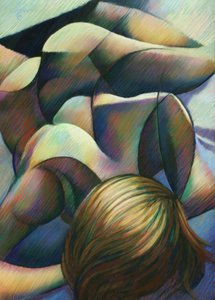 Rustige abstracte figuur