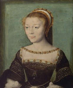 Anne de Pisseleu, Hertogin van Étampes door Corneille de Lyon
