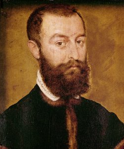 Portret van een Man met een Baard of, Portret van een Man met Bruin Haar