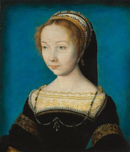 Portret van een Vrouw door Corneille de Lyon