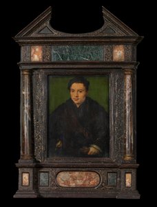 Portret van een Man door Corneille de la Haye (1500 75)