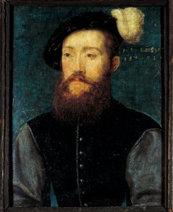 Portret van Charles de Cosse, graaf van Brissac door Corneille de la  Haye