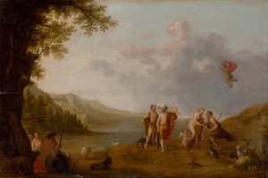Het Oordeel van Paris door Cornelis Adamsz. Willaerts