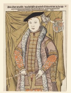 Portret van Edward VI van Engeland