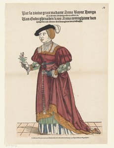 Portret van Anna van Oostenrijk