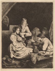 De Herberg door Cornelis Pietersz Bega