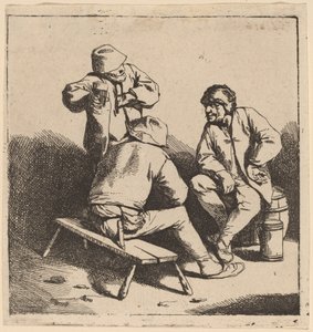 De Drie Drinkers door Cornelis Pietersz Bega