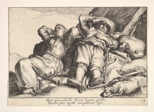 Pleziertjes van Bezigheid door Cornelis Bloemaert