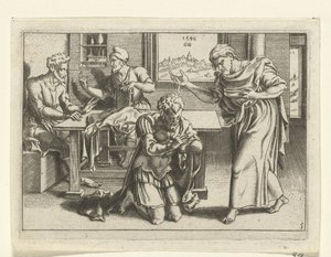 Ananias doopt Paulus